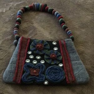 Rising Tide Felted handbag